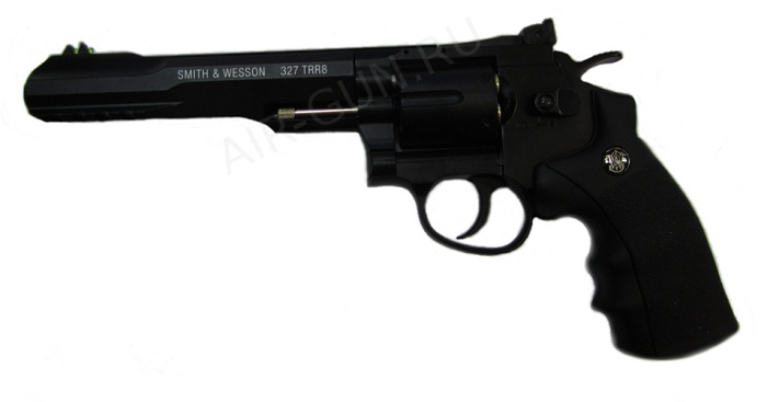 2)Пневматический пистолет Umarex Smith & Wesson 327 TRR8